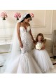 Buy Ivory Ball Gown Chapel Train Sleeveless Flower Girl Dress UK