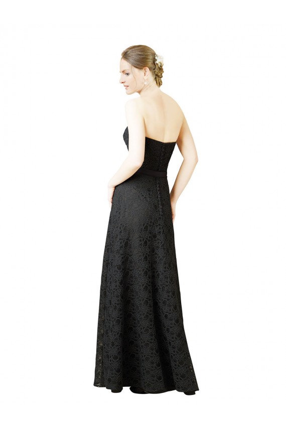 Buy Strapless Lace Bridesmaid Dress with Sweetheart Neckline UK