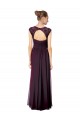 Buy Long Chiffon Sweetheart Bridesmaid with Lace Straps and Keyhole Back UK