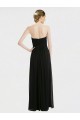 Buy Long Strapless Lace Bodice Bridesmaid Dress with Sweetheart Neckline and Criss-Cross Pleats UK