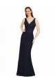 Buy Lace Bridesmaid Dress with Satin Waistband and Open Back UK