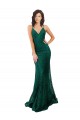 Buy Black Tie Sleek Fishtail Shaped Long Lace Bridesmaid Dress / Prom Dress UK