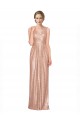 Buy Draped V-Neck Striking Sheath Floor Length Formal Sequin Bridesmaid Dress / Prom Dress UK