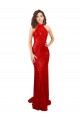 Buy Halter High Neck Mermaid Open Back Formal Sequin Bridesmaid Dress / Prom Dress UK