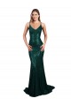 Buy Fishtail Shaped V-Neck Open Back Long Formal Sequin Bridesmaid Dress / Prom Dress UK