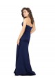 Buy Floor Length Wrap Skirt Formal Silky Satin Bridesmaid Dress / Prom Dress UK