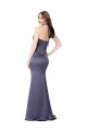 Buy Fit and Flare Formal Silky Satin Bridesmaid Dress / Prom Dress UK
