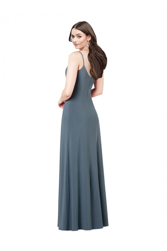 Buy Classic Spandex Bridesmaid Dress / Prom Dress with Scoop Neckline UK