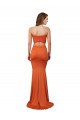Buy Strapless Bandeau Bodice Long Formal Spandex Bridesmaid Dress / Prom Dress UK