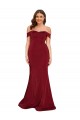 Buy Off Shoulder Sleeves Sweetheart Neckline Long Formal Spandex Bridesmaid Dress / Prom Dress UK