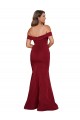 Buy Off Shoulder Sleeves Sweetheart Neckline Long Formal Spandex Bridesmaid Dress / Prom Dress UK
