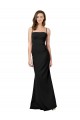 Buy Fit and Flare Slim Formal Crepe Bridesmaid Dress / Prom Dress with Cutout Back UK