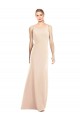 Buy V-Spaghetti Strap Open Back Bateau Neck Trumpet Bridesmaid Dress / Prom Dress UK