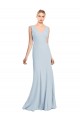 Buy Sleeveless Seamed Bodice Trumpet Bridesmaid Dress / Prom Dress UK