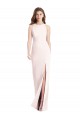 Buy Diamond Cutout Back Trumpet Bridesmaid Dress / Prom Dress with Front Slit UK
