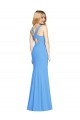 Buy Flattering Trumpet Long Sleeveless Bridesmaid Dress / Prom Dress with Open Back UK