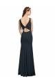 Buy Sleeveless Bateau Neckline Crepe Bridesmaid Dress / Prom Dress with Twist Back UK