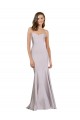 Buy Crepe Mermaid Bridesmaid Dress / Prom Dress with Low Back UK