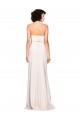 Buy Strapless Crepe Fitted Bridesmaid Dress / Prom Dress with Twist Bow UK
