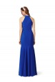 Buy Halter V-Neck Long A-Line Formal Crepe Bridesmaid Dress / Prom Dress UK