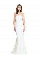 Buy Soft Tulle Shoulder Overlay Mermaid One Shoulder Formal Crepe Bridesmaid Dress UK