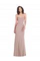 Buy Strapless Princess Line Formal Crepe Mermaid Bridesmaid Dress / Prom Dress UK