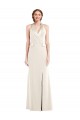 Buy Halter Tuxedo Maxi Bridesmaid Dress / Prom Dress with Front Slit UK
