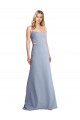Buy Feminine Scoop Neckline Long Crepe Slip Bridesmaid Dress / Prom Dress  UK