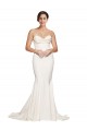 Buy Strapless Cowl Neck Sweep Train Formal Stretch Satin Bridesmaid Dress / Prom Dress UK