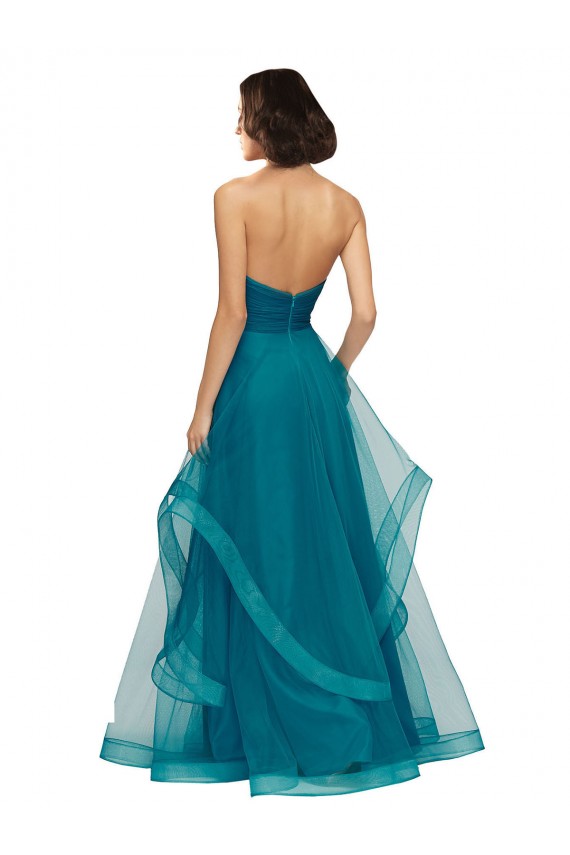 Buy Sweetheart Tulle Bridesmaid Dress with Wide Waistband UK