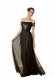 Buy Off The Shoulder Sequined Lace Tulle Bridesmaid Dress UK