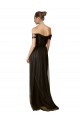 Buy Off The Shoulder Sequined Lace Tulle Bridesmaid Dress UK