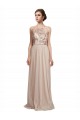 Buy Sweetheart Tulle Bridesmaid Dress with High Neck Illusion Bodice UK