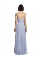 Buy Spaghetti Strap Tulle Bridesmaids Dress with Ruched Bodice UK