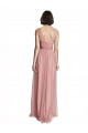 Buy V-Neck Illusion Tulle Bridesmaids Dress UK