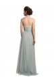 Buy Halter Ruched Sweetheart Neckline Tulle Bridesmaid Dress UK