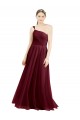 Buy One Shoulder Floor Length Long Tulle Bridesmaid Dress UK