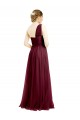 Buy One Shoulder Floor Length Long Tulle Bridesmaid Dress UK