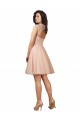 Buy Lace and Tulle Bridesmaid Dress with Cap Sleeves and Keyhole Back UK