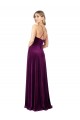 Buy Draped Neckline Spaghetti Straps Formal Velvet Bridesmaid Dress / Prom Dress UK