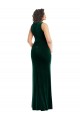 Buy Square Neck Long Velvet Maxi Bridesmaid Dress / Prom Dress UK