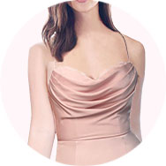 Buy Cowl Neck Bridesmaid Dresses UK