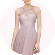 Buy Illusion Neck Bridesmaid Dresses UK