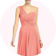 Buy One Shoulder Bridesmaid Dresses UK
